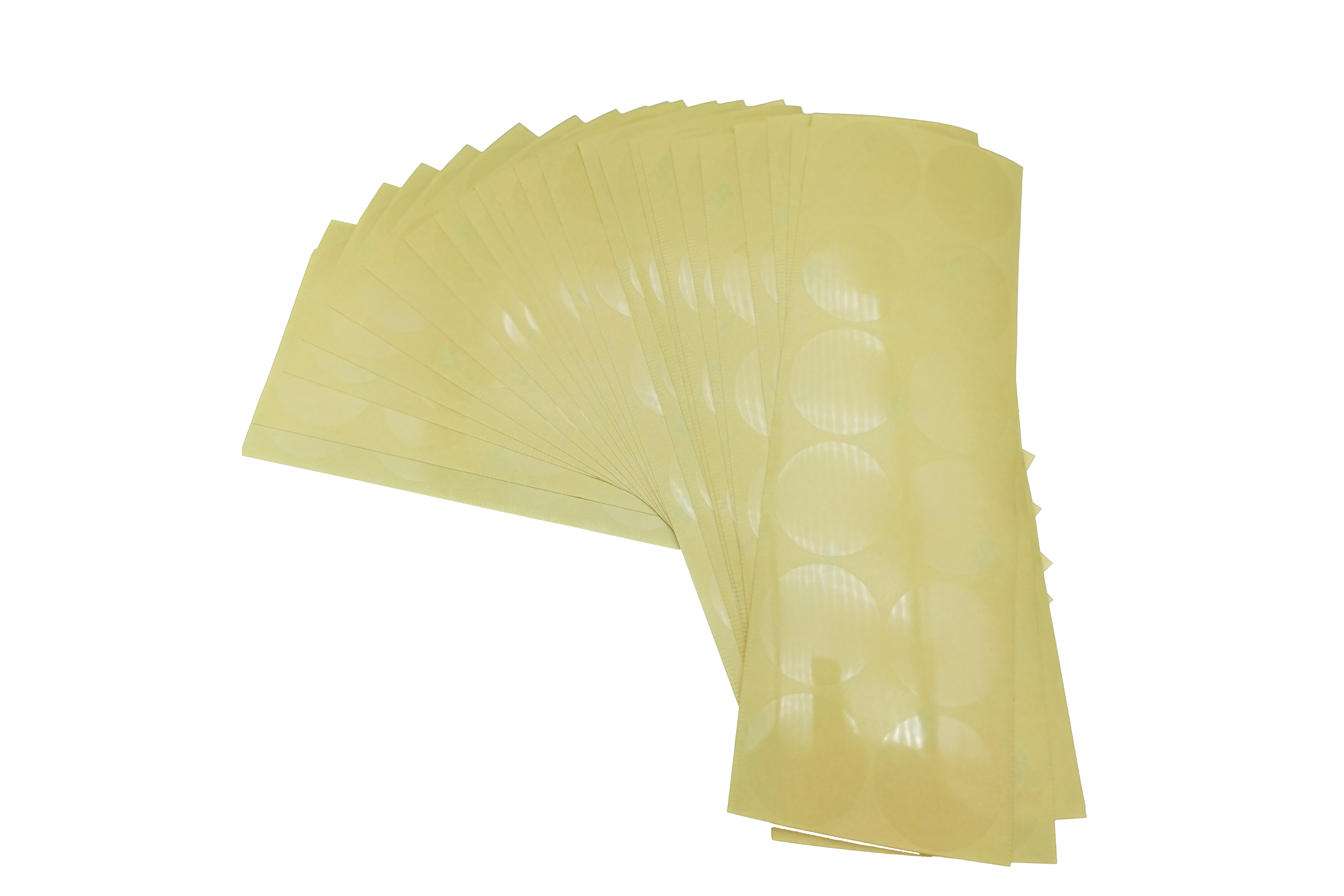 圓形透明不干膠 圓形透明不干膠